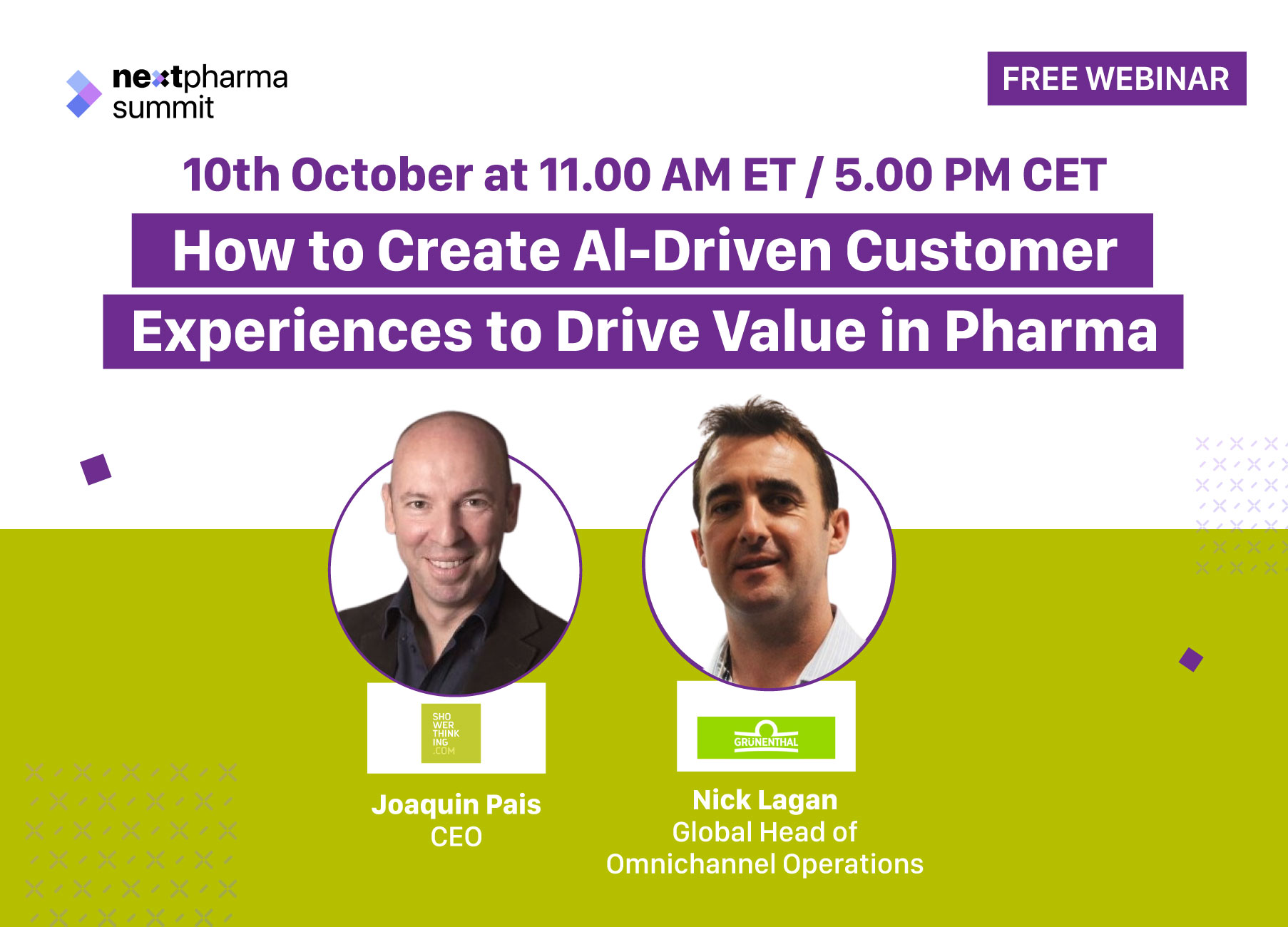 WEBINAR - How to Create Al-Driven Customer Experiences to Drive Value in Pharma