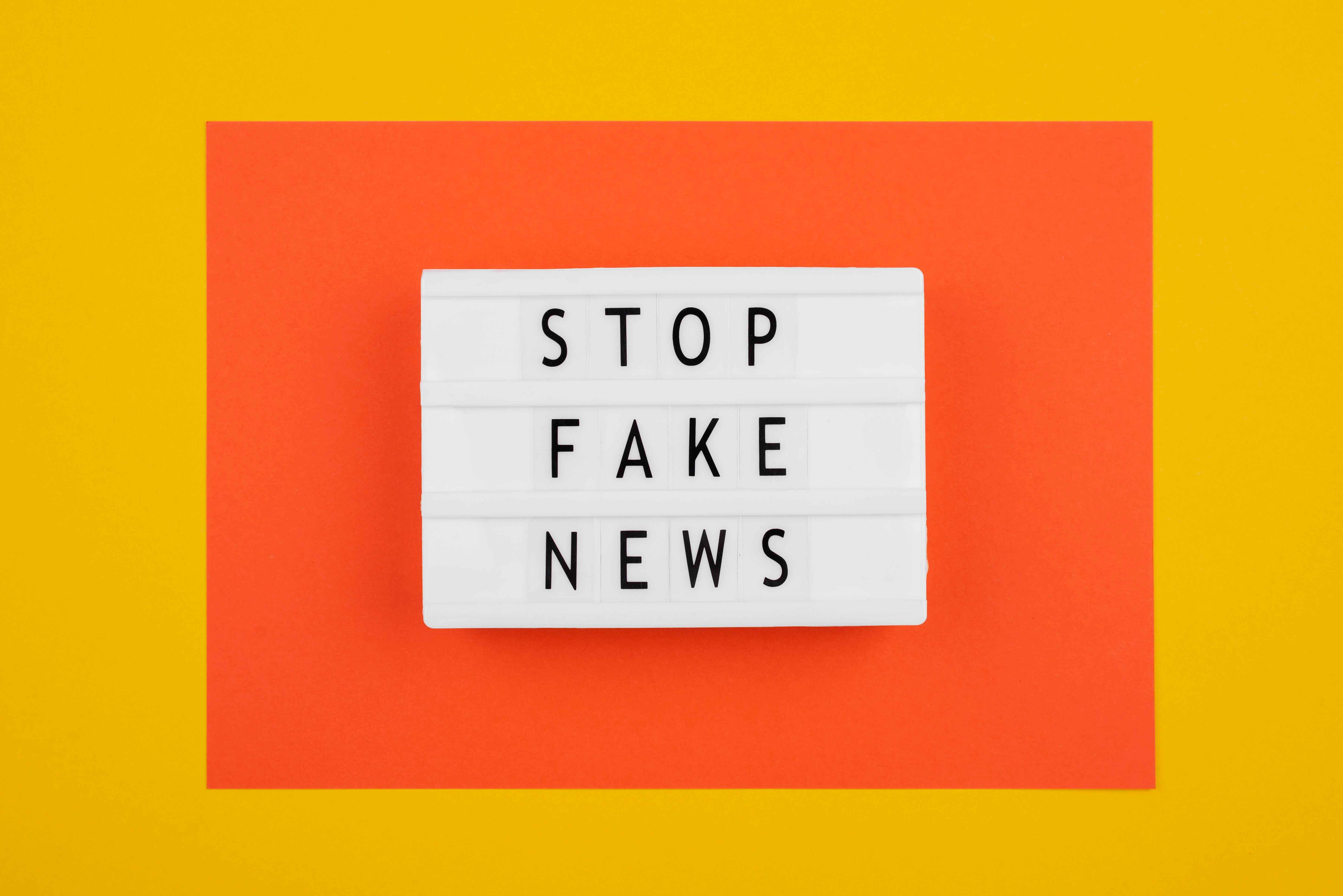 Stop fake news